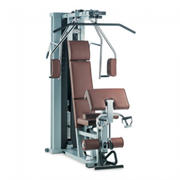 Technogym krachtstation Unica Zilver - Bordeaux TGUNICAZIBO